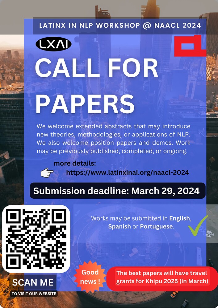 LatinX in NLP NAACL 2024