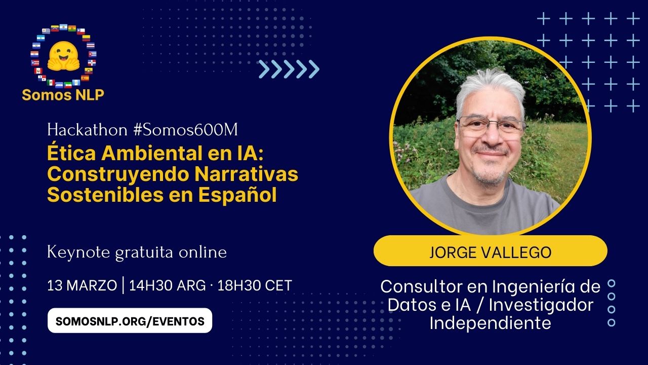 Charla de Jorge Vallego